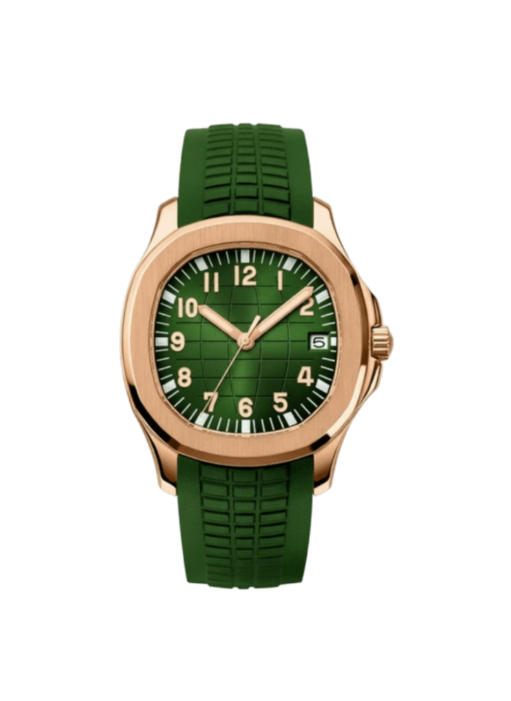 NAUT MOD | Grün (Roségoldfarben) – Automatik