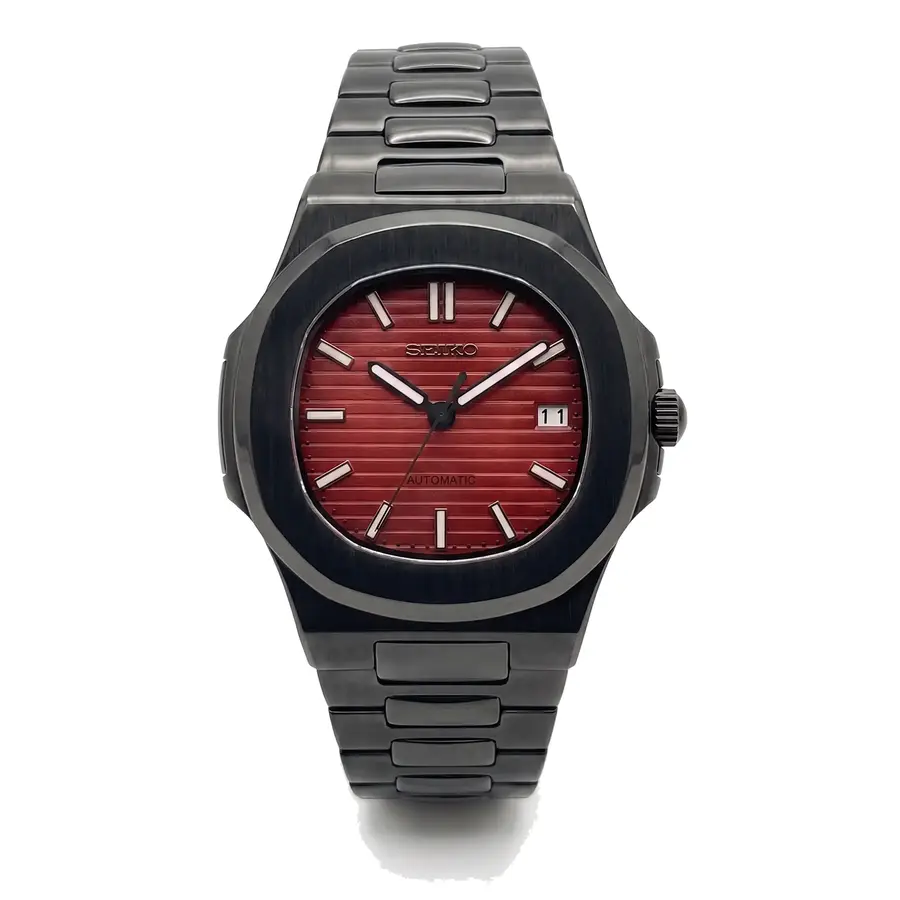 NAUT MOD | Rot auf Schwarz Classic – Automatik