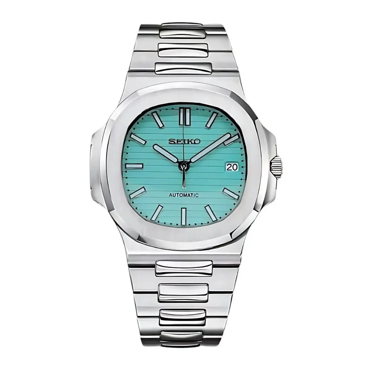 Seiko Mod Uhr NAUT MOD – TIFFANY – MedoMods