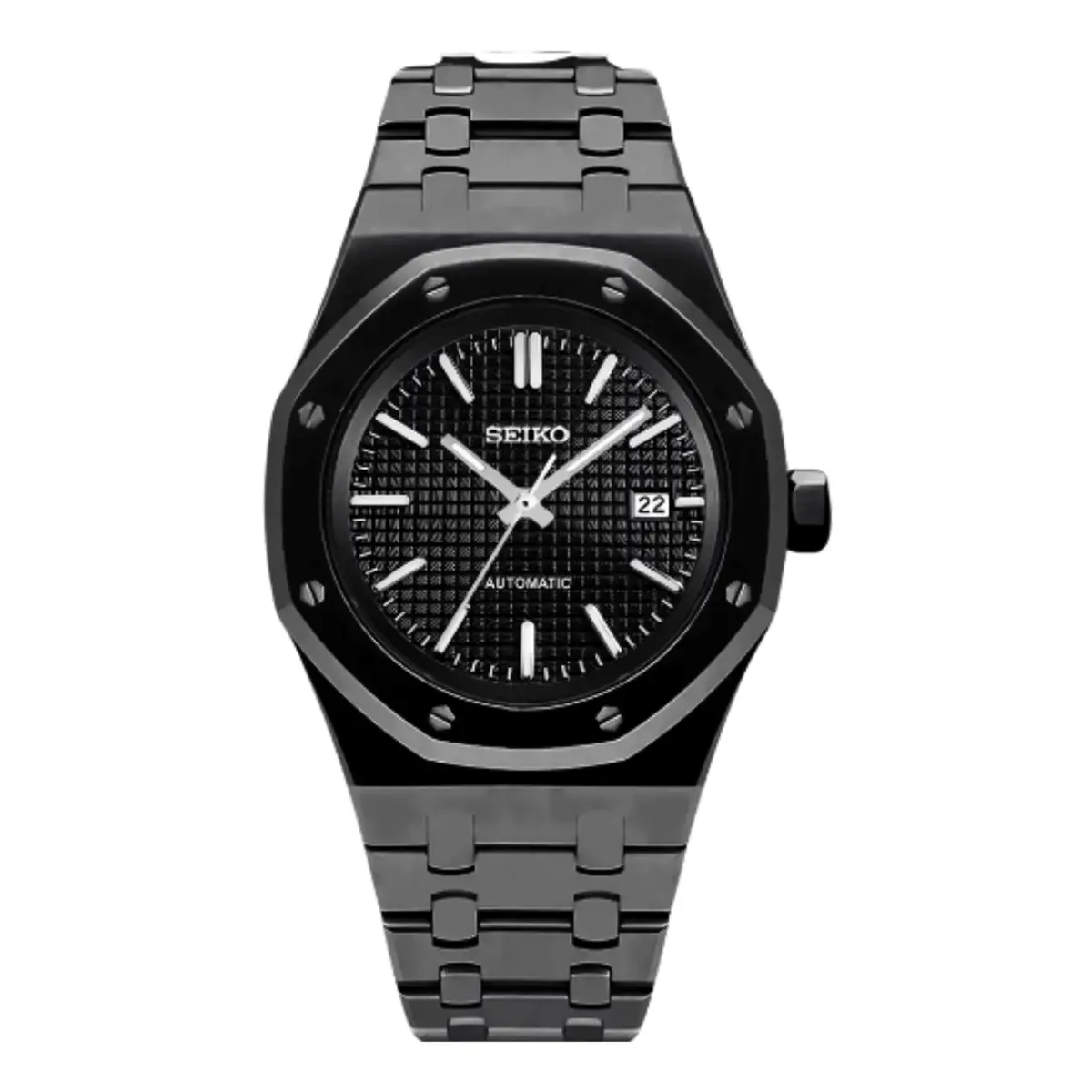 Seiko Mod Uhr OAK MOD – BLACKED OUT – MedoMods