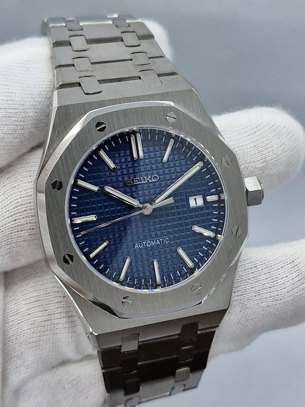 OAK MOD | Blau – Integriertes Armband