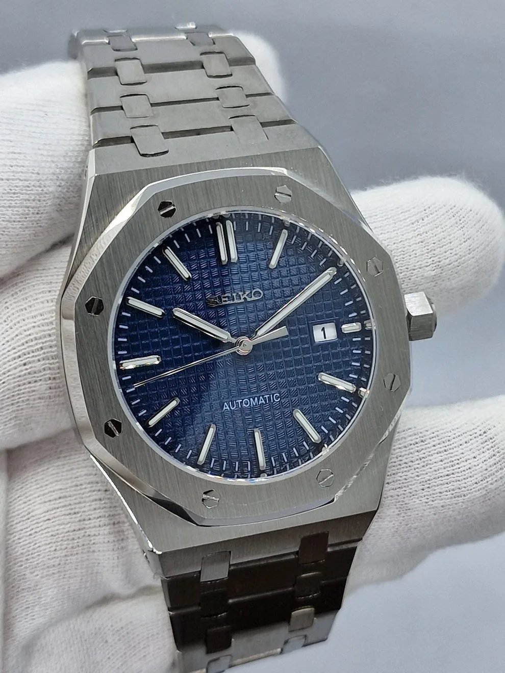 OAK MOD | Blau – Integriertes Armband