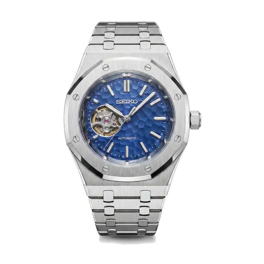 OAK MOD | Blue Open Heart Dial