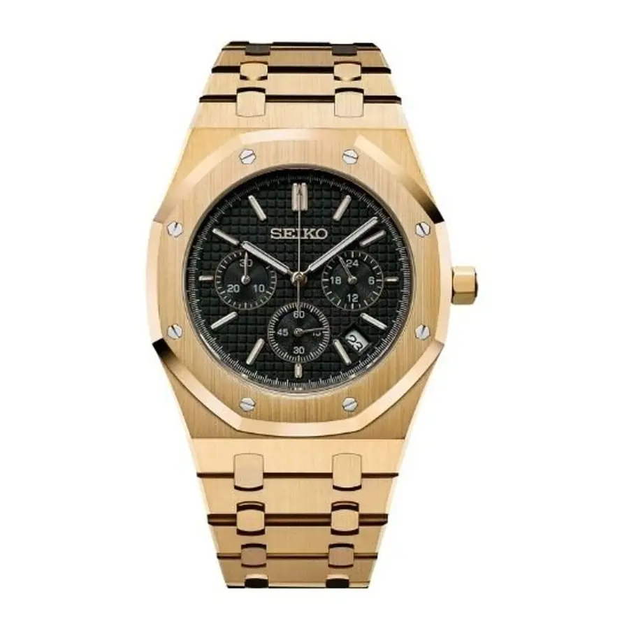 OAK MOD CHRONOGRAPH - BLACK ROSE