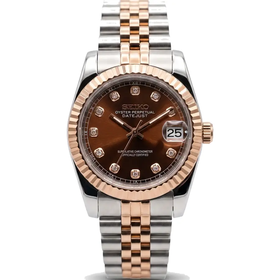 SEIKO MOD Ladies - Chocolate - Automatic | MedoMods