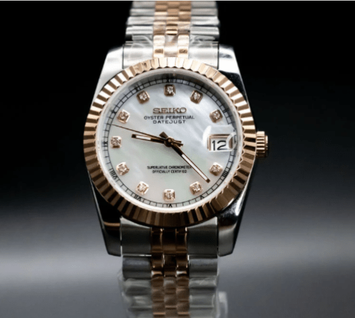 SEIKO MOD Da donna - Pearl Baguette - Automatico | MedoMods