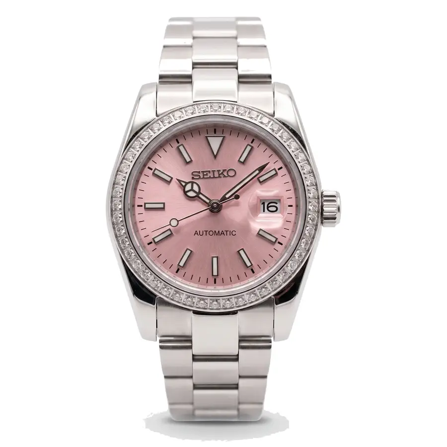 SEIKO MOD Ladies - Pink - Automatic | MedoMods