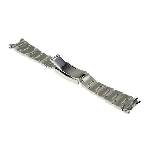 Seiko Mod 3-leddet-lænke – rustfrit stål – foldelås – detaljevisning 1