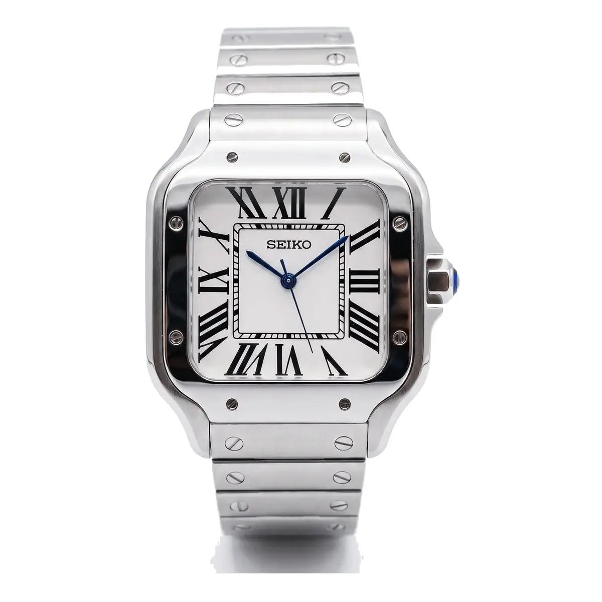 SEIKTOS | Klassisk hvid urskive – 38mm – visning 1