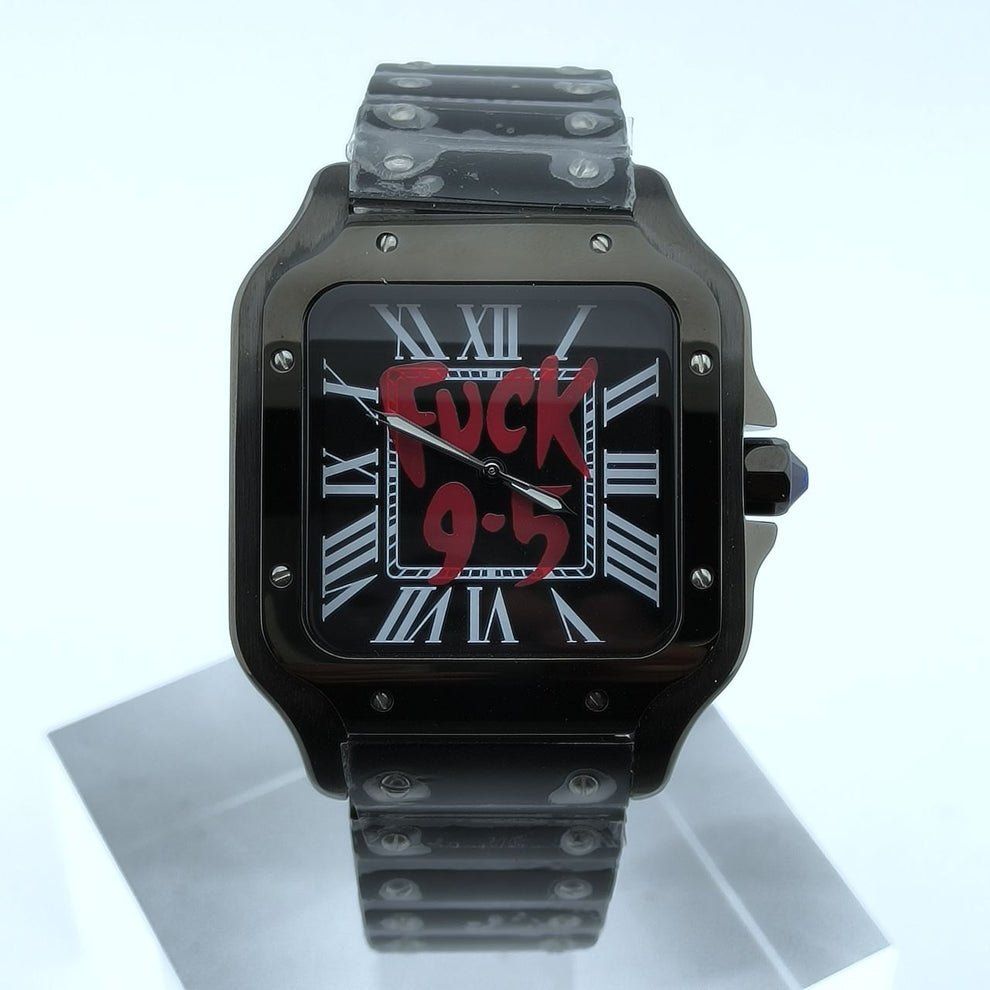 SEIKTOS | Quadrante Full Black 9-5 – 38 mm