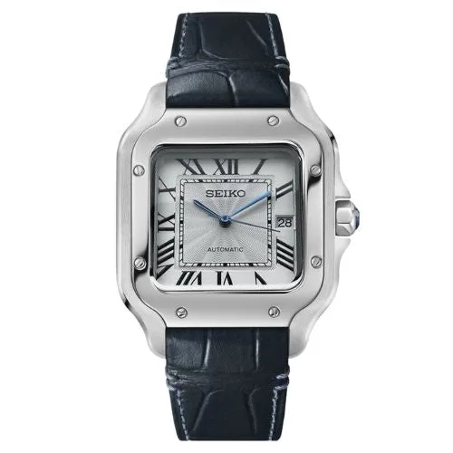 SEIKTOS MOD - (BLACK LEATHER STRAP)