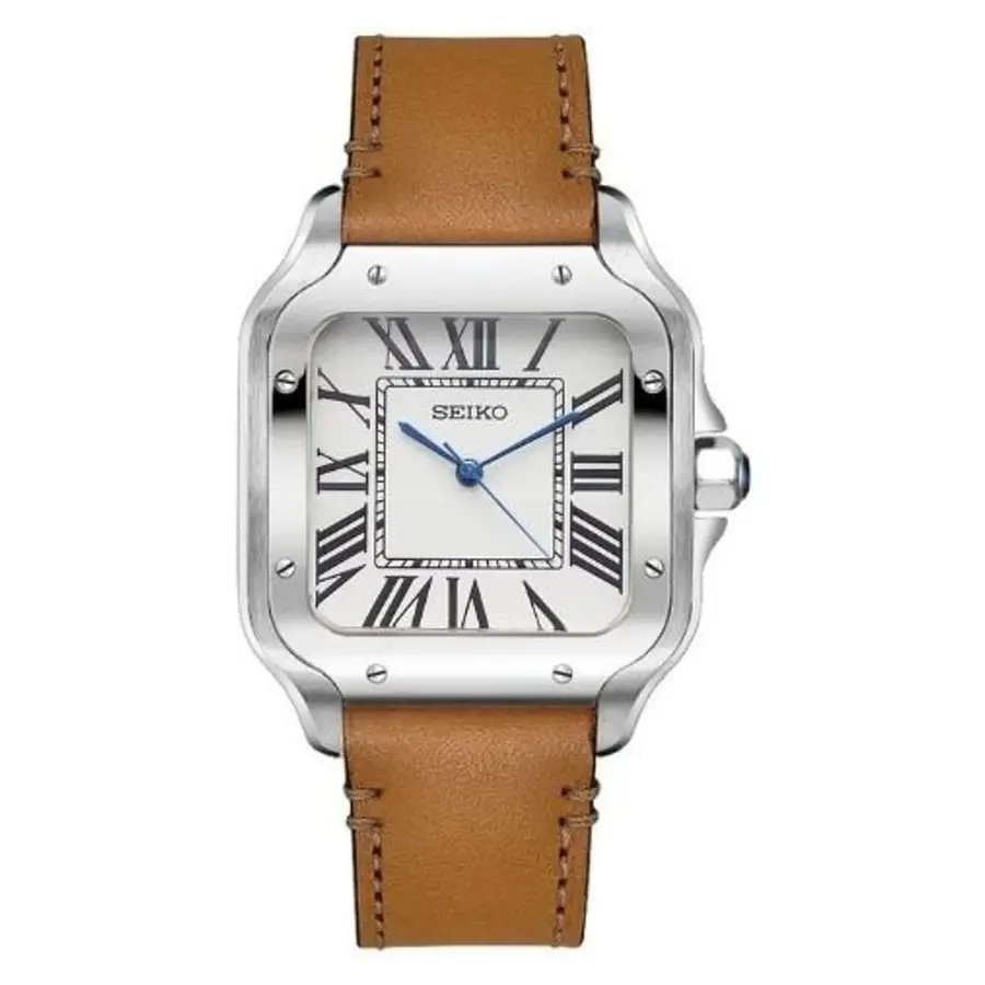 SEIKTOS MOD - BROWN (LEATHER STRAP)