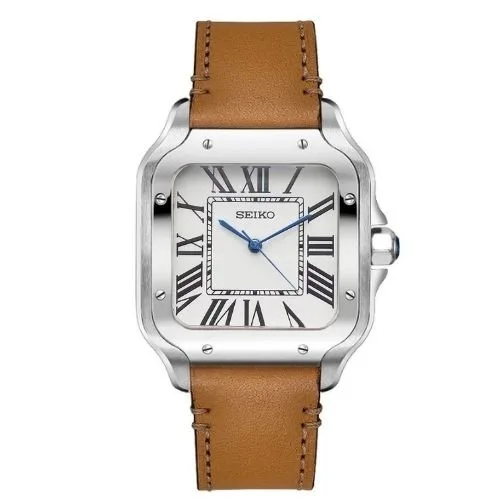 SEIKTOS MOD - BROWN (LEATHER STRAP)