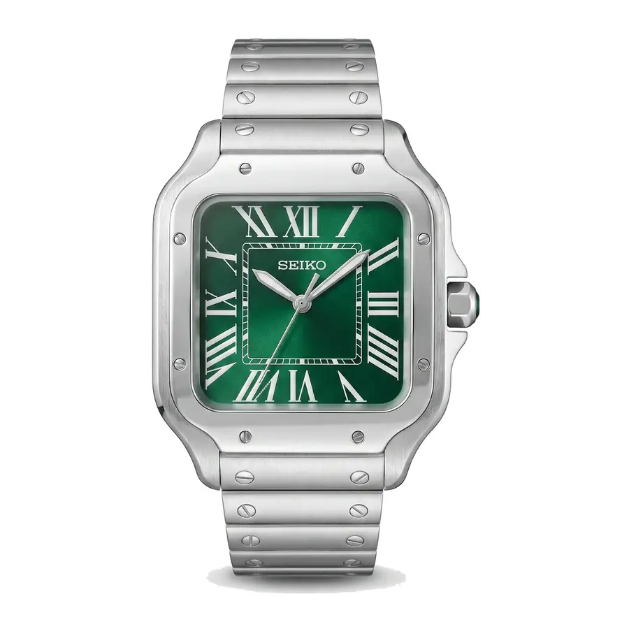 SEIKTOS | Steel Green Dial – 38mm