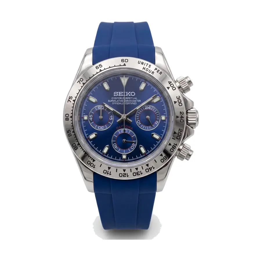 TONA MOD | Blue Rubber Blue Steel - 40mm