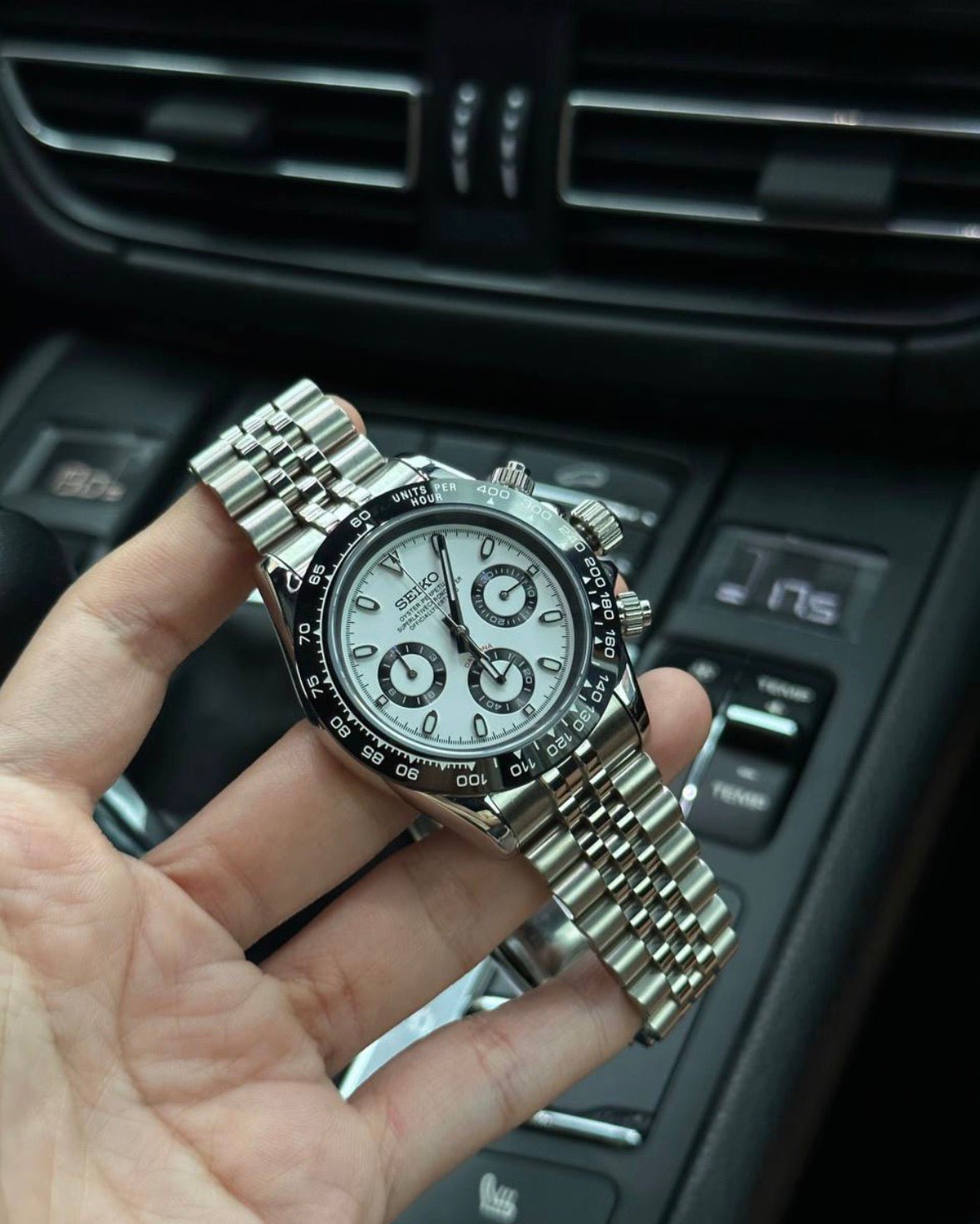 TONA MOD | Panda - Bisel de acero - 40 mm