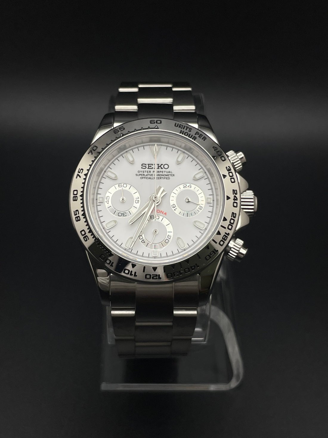 TONA MOD | Bianco acciaio - 40 mm
