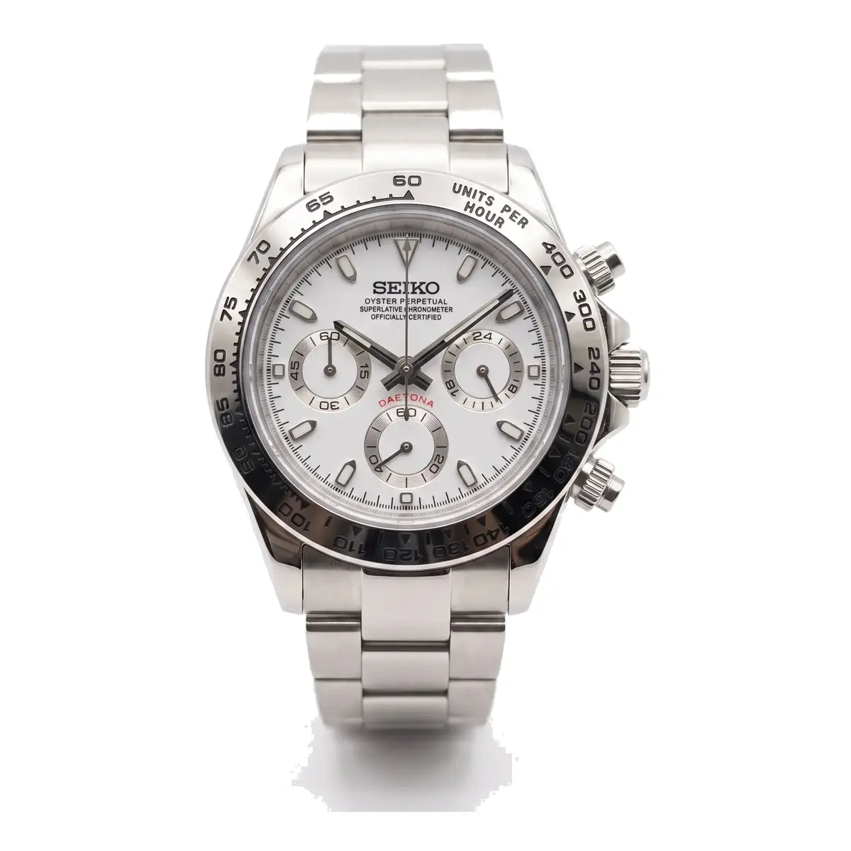 TONA MOD | Blanco acero - 40 mm – vista 1
