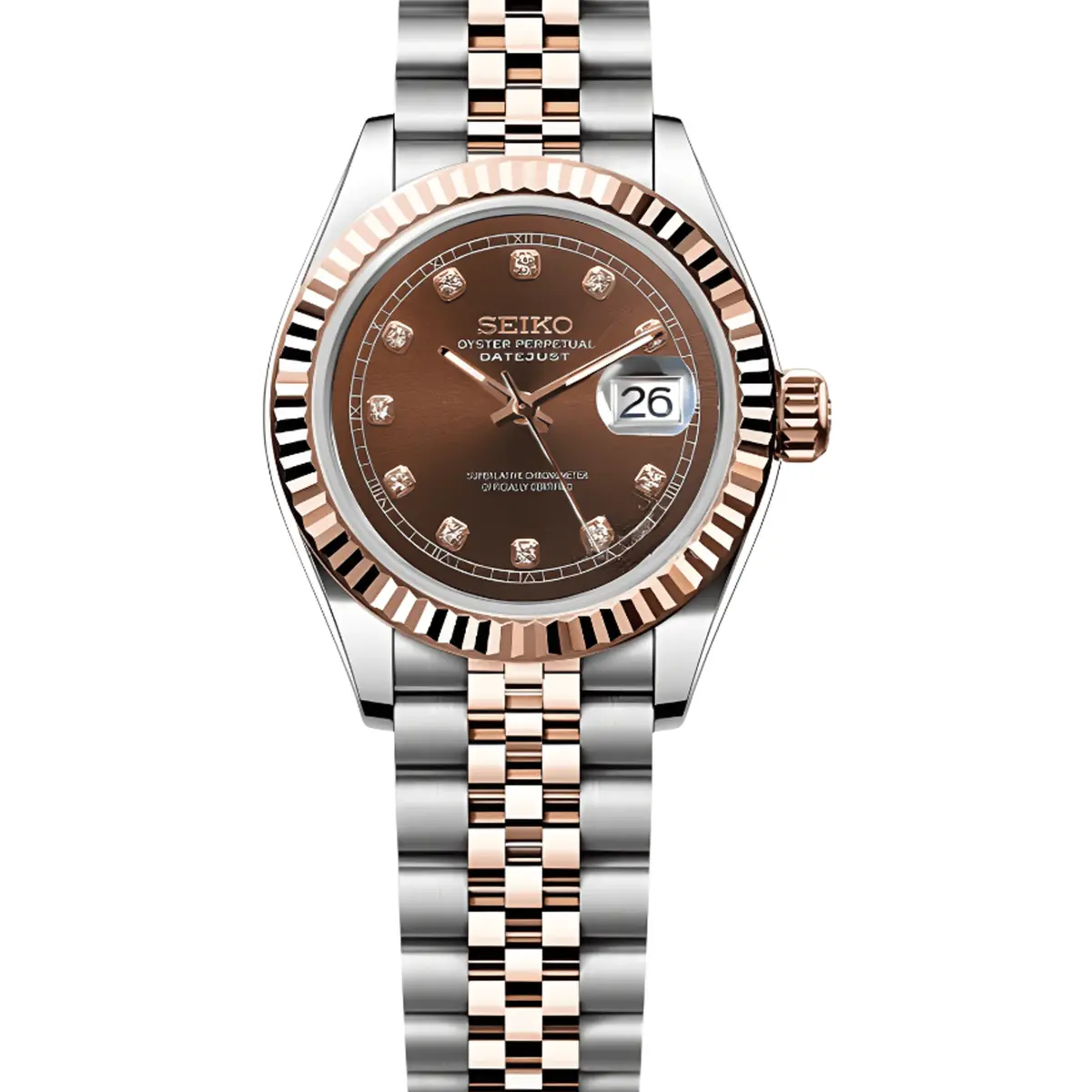 Seiko Mod Uhr DAMEN-SCHOKOLADEN-SCHMUCKSTÜCK – MedoMods