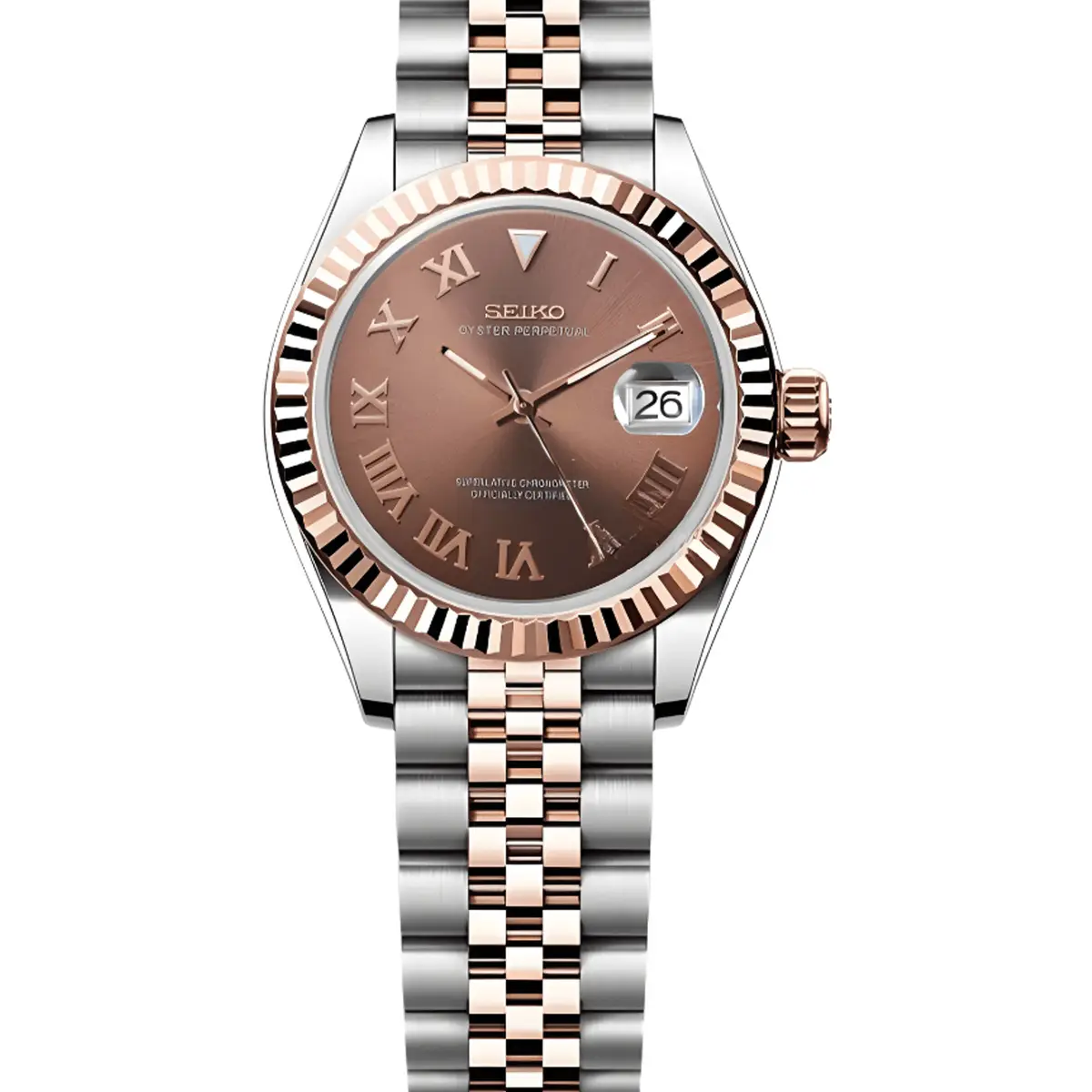 Seiko Mod Uhr Damen-Schokoladen-Roman – MedoMods