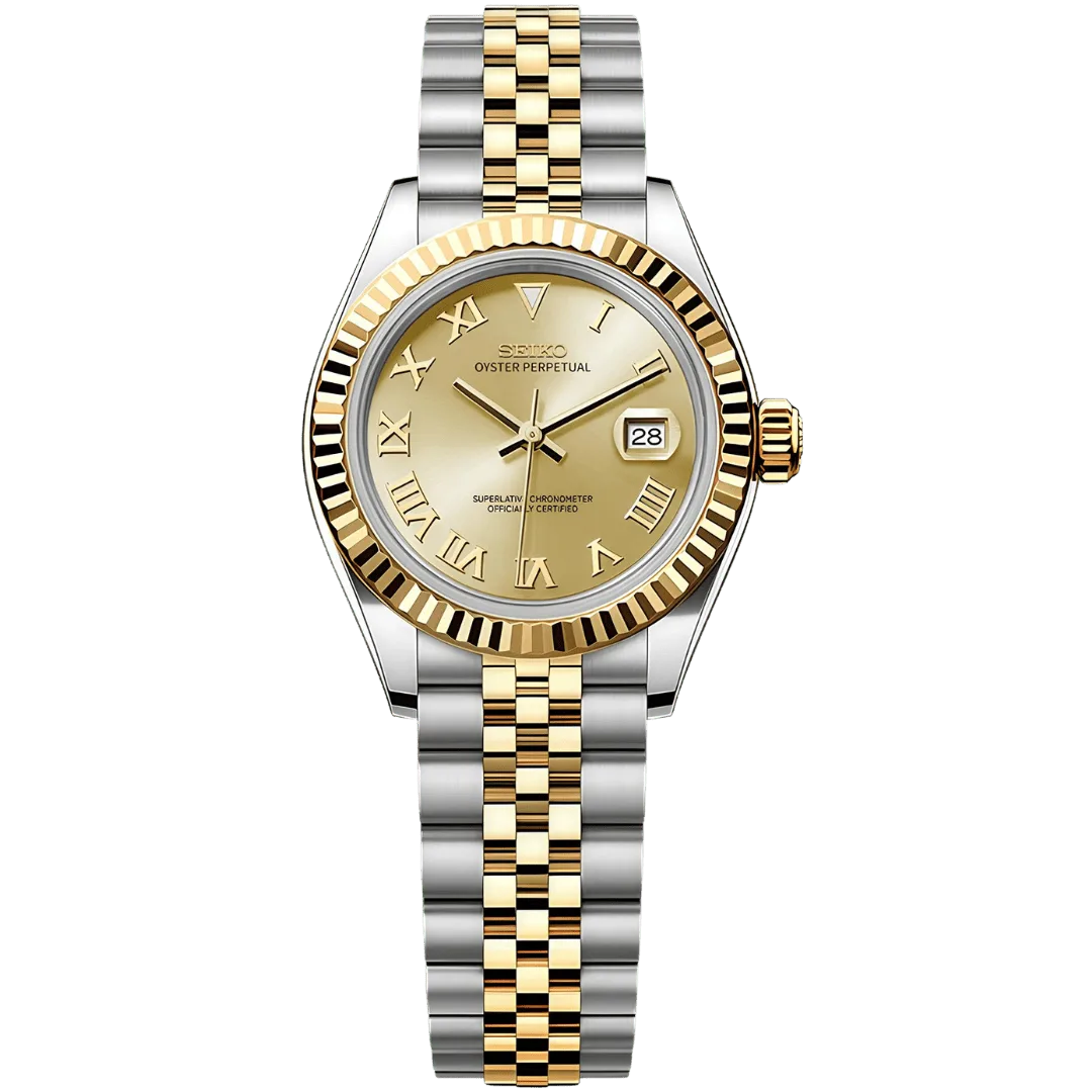 MODELLO DA DONNA BICOLORE IN ORO